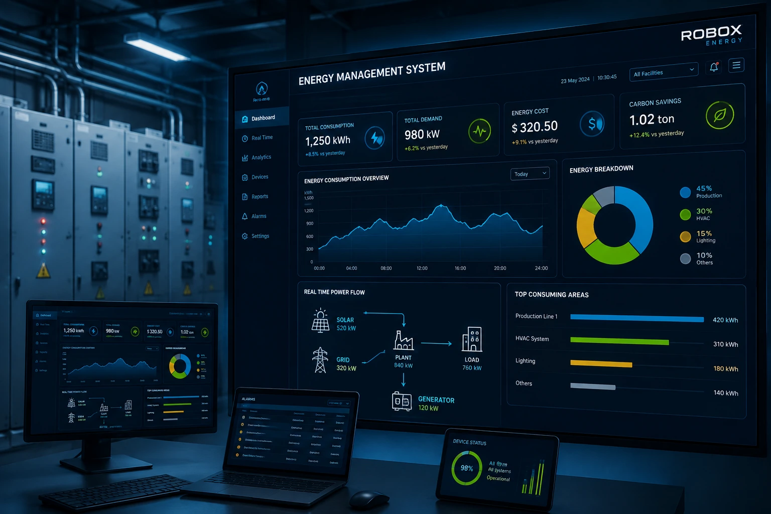 ROBOX Energy Management System